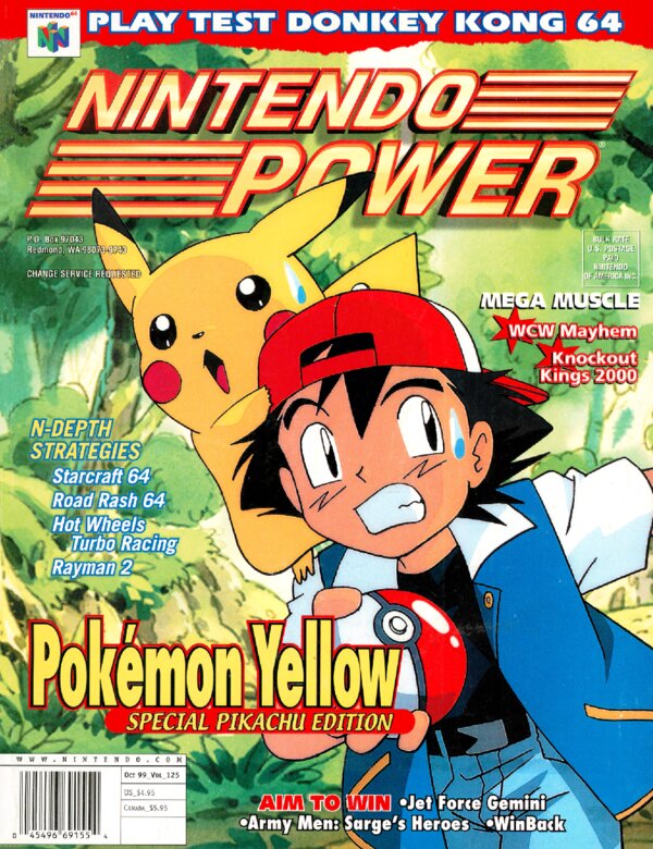 Nintendo Power Issue 125 (October 1999) cover